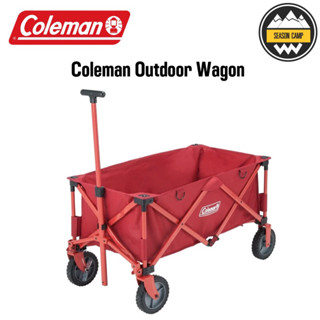 รถเข็น Coleman JP Outdoor Wagon/สีแดง