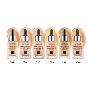 Catrice HD Liquid Coverage Foundation (30 ml)