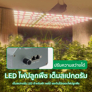 ไฟปลุกต้นไม้ Full Spectrum LED Grow Light 1500W  1800W 2000W ช่วยต้นไม้ตัวเร็ว ไฟGrow light ไฟปลุกพืชเติบโตไฟ