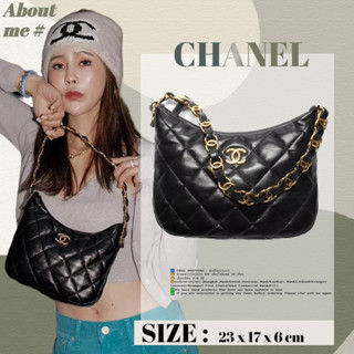 Chanel 22K HObo Underarm Bag กระเป๋าสะพายสุภาพสตรี