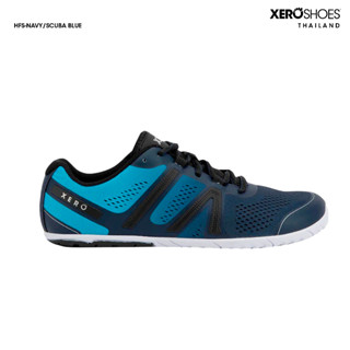 XERO SHOES Barefoot shoe รองเท้าผ้าใบรุ่น HFS ผู้ชาย สี Navy / Scuba Blue รองเท้าวิ่ง HFM-NSB