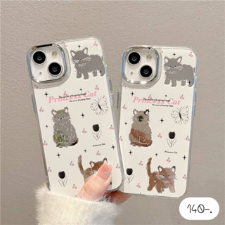 เคสกระจก เคสกระจกส่องได้ 🫖กระจกแมว3ตัว