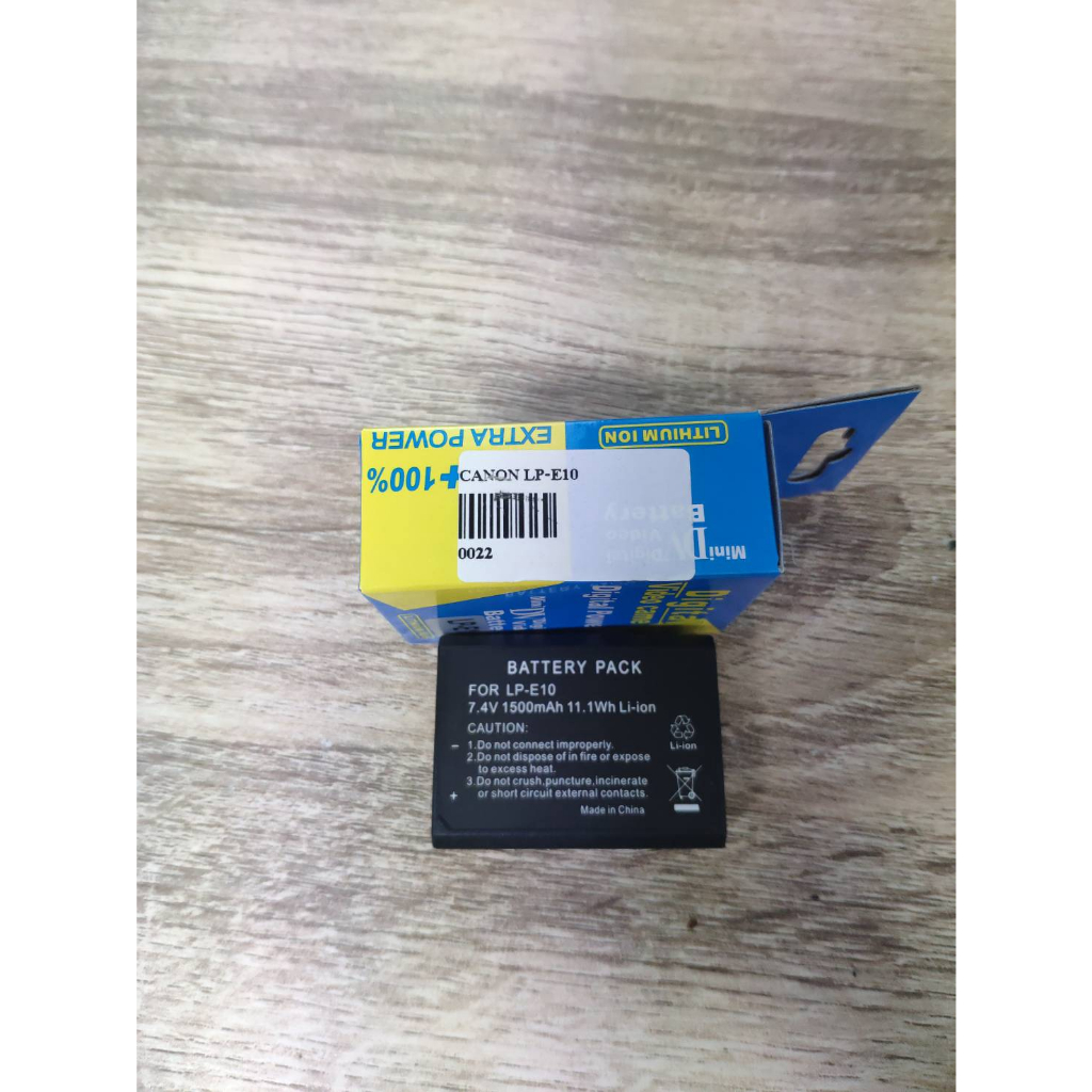 แบตเตอร์รี่กล้อง Canon Digital Camera Battery รุ่น LP-E10 for Canon EOS 1100D,Canon EOS Kiss X50, Ca