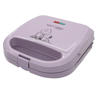 (SNP-SSW750-PU) Sandwich Maker (เครื่องทำแซนวิช) ANITECH ลายลิขสิทธิ์ Snoopy 750W ทำแซนวิช 2 คู่  (Purple) -2Y ของแท้