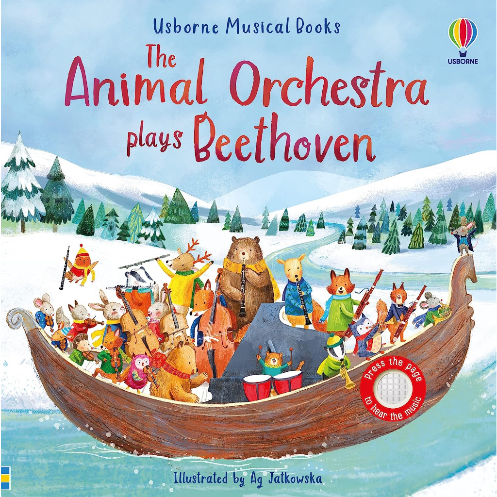 The Animal Orchestra Plays Beethoven - Usborne Musical Books