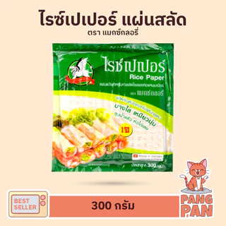 แผ่นสลัดโรล แผ่นแป้งแหนมเนือง แป้งปอเปี๊ยะ ใบเมี่ยงญวน พิซซ่าเวียดนาม ตราไรซ์เปเปอร์ 300ก. และ 500ก.