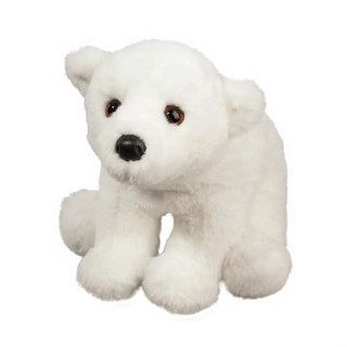 Douglas WHITE POLAR BEAR SOFT - ตุ๊กตาหมีขั้วโลก สีขาว ขนาด 8 นิ้ว