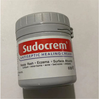 Sudocrem ของแท้ 100% Sudocream ซูโดครีม กระปุกใหญ่60g. สกินแคร์ครีม ครีมทาก้นเด็ก ครีมทาผื่นผ้าอ้อม และ ผื่นต่างๆ