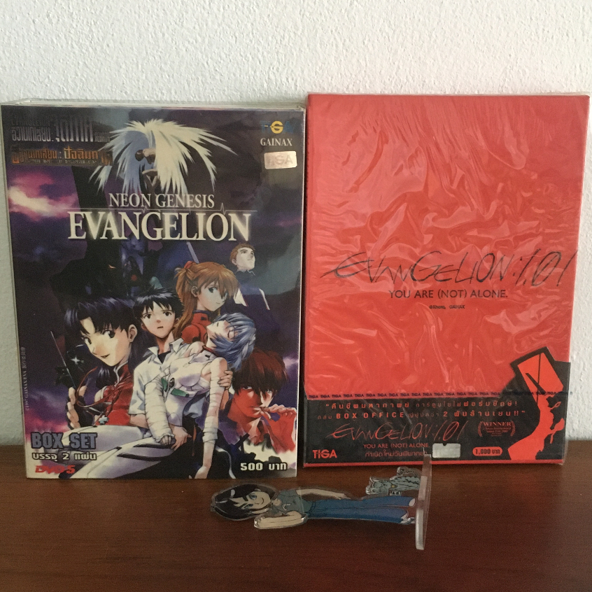 (มือสอง) DVD [Boxset] Evangelion Neon Genesis &amp; The End Of Evangelion , 1.01 ลิขสิทธิ์แท้