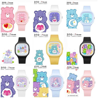 นาฬิกาข้อมือ care Bear มี 9 แบบ วัสดุ ซิลิโคน