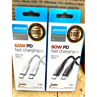 Joyroom สายชารจ์เร็วรุ่นM 3 60W PD fast charging data cable Type-C to Type-C