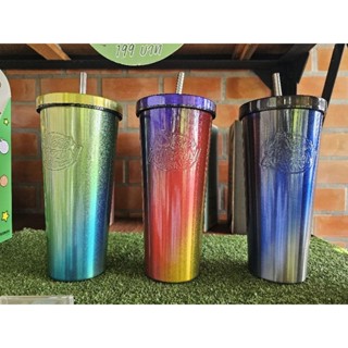 ❤️รุ่นใหม่❤️อเมซอน”Vivid Ombre Tumbler”แก้วเก็บความเย็น 22oz