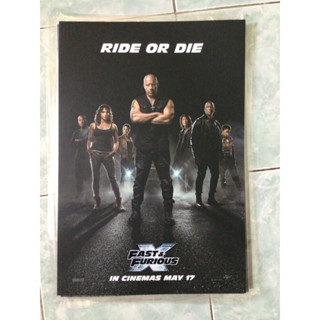 โปสเตอร์ Fast &amp; Furious X เร็วแรงมะุนรก 10 นาด 13 X19 นิ้ว