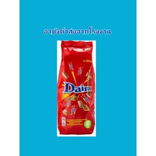 ช็อคโกแลตสอดไส้คาราเมล Daim ขนาด200กรัม