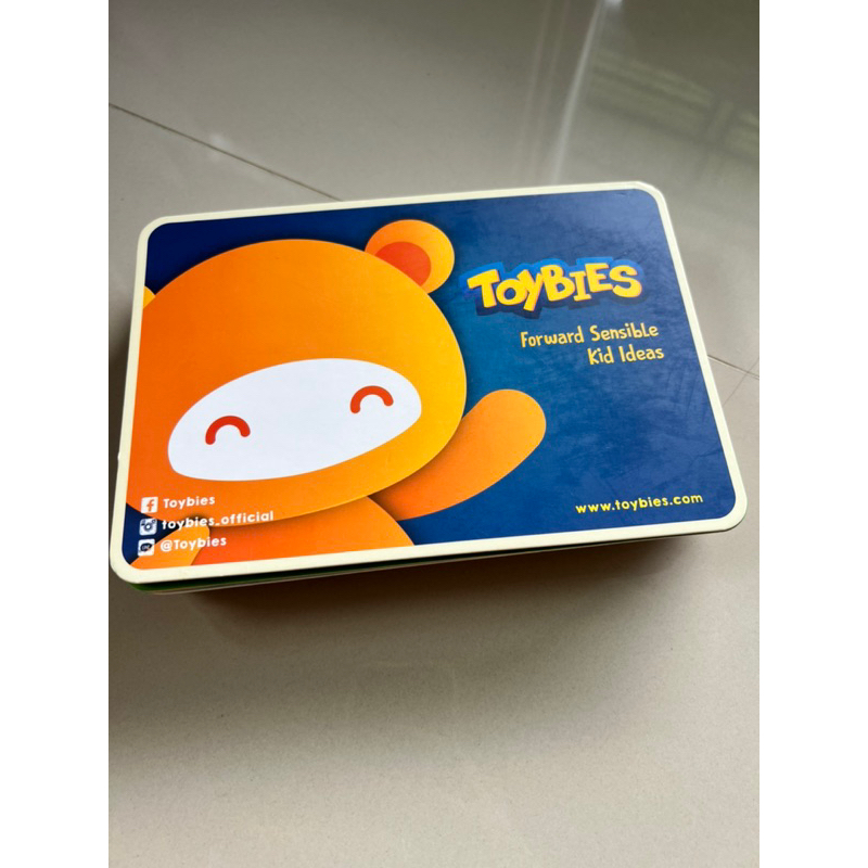Toybies flashcards A-Z พิมพ์ด้วยหมึกถั่วเหลือง used (ไม่มีกล่อง)