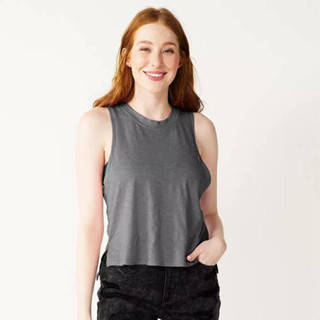 Juniors SO® Muscle Tank สี Grey Haze