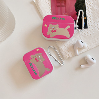 เคสแอร์พอด 3 Case Airpods 3 pro2 case insเป็นที่นิยม การ์ตูน น่ารัก นอนลงแมว Airpod 3 pro2 case เคส Airpod 1 gen2 case