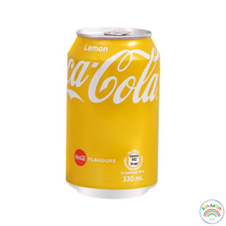 โค้ก โค้กเลมอน (1กระป๋อง/330ml.)  Coca Lemon Coca Zero จำนวน 1-24 กระป่อง