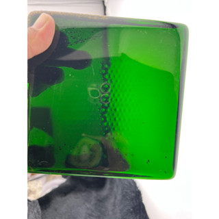 glass block emerald green 1068 gram 120x120 mm