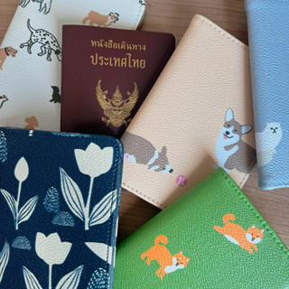 8ECEMBER - PASSPORT CASE/HOLDER - เคสปกหนัง PU พิมพ์ลาย ใส่ Passport, Boarding pass และเอกสารสำคัญต่างๆ สำหรับเดินทาง