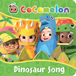 Official CoComelon Sing-Song: Dinosaur Song Board book A super fun sing-along board book