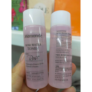 25ml ของแท้ 100% ล็อตใหม่ Mamonde Rose Water Toner โทนเนอร์ สกัดจาก ดอกกุหลาบ สายพันธุ์ Damask ในประเทศ บัลแกเรีย