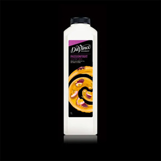 [บ้านกาแฟ] Davinci Gourmet Passionfruit Fruit Beverage Mix ดาวินชี่ น้ำผลไม้ เสาวรส 1L.