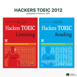 หนังสือข้อสอบโทอิค Hackers TOEIC (ข้อสอบแบบเก่า)