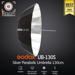 Godox Umbrella UB-130S ร่มสะท้อน เงิน-ดำ 130 cm. / 51 inch White-Black Parabolic Umbrella 130 cm.