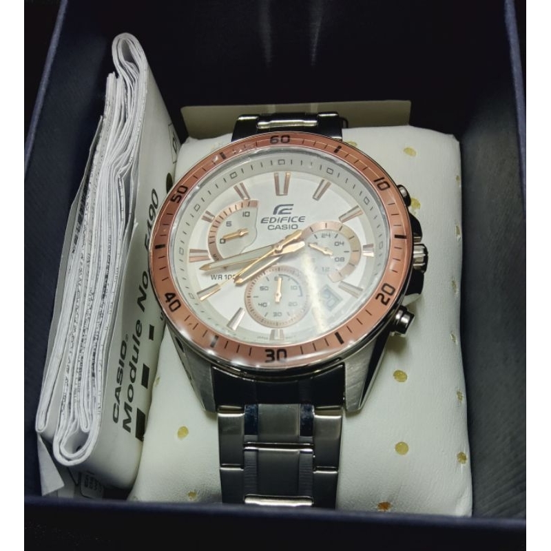 นาฬิกาข้อมือผู้ชาย Casio Edifice  EFR-552D Module 5490 ของแท้  มือ 1