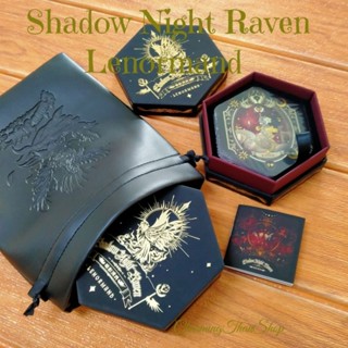 ไพ่ทาโรต์ ไพ่ยิปซี ไพ่ออราเคิล TAROT ORACLE CARDS : SHADOW NIGHT RAVEN LENORMAND with a PU Bag ของใหม่ ของแท้ 100%