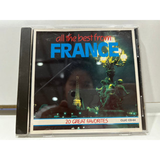 1   CD  MUSIC  ซีดีเพลง ALL THE BEST FROM FRANCE      (N1J72)