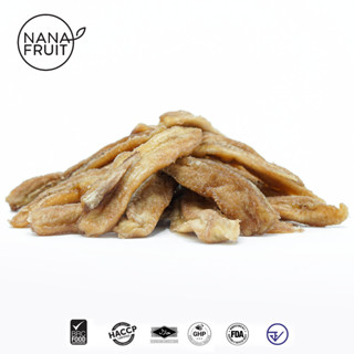 Nanafruit Pack 500g.  กล้วยหนึบสติ้ก หวานน้อยไม่ใส่น้ำตาล เพื่อสุขภาพ