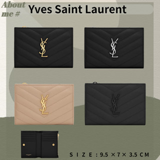 นักบุญลอเรนต์ แนะนำ Saint Laurent YSL Marmont Bifold Wallet/Wallet Wallet/Womens Leather/Card Holder/Classic