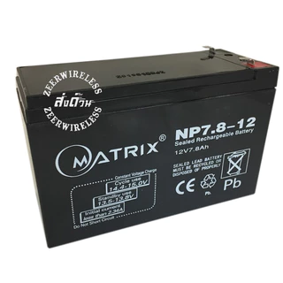 มีให้เลือก Battery Ups 12V 9Ah,12V 7.8Ah แบตเตอรี่ยูพีเอส แบตเตอรี่เครื่องสำรองไฟแบบแห้ง