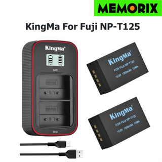 KingMa Fuji NP-T125 Battery 1200mAh for Fuji GFX50S GFX50R Camera