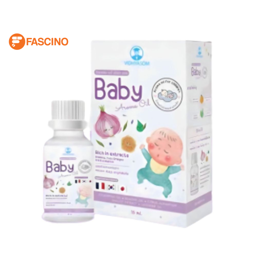 น้ำมันหอมแดง Baby aroma oil วิทยาศรม (15ml.)