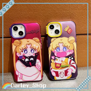 🔥สไตล์ใหม่🔥เคสไอโฟน iphone 11 14 Pro Max กะลาสีความงาม สาว ขอบเต็ม ป้องกันการตก  iphone 12 13 Pro Case for iPhone