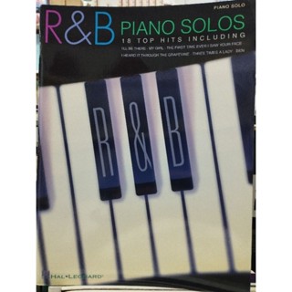 R&amp;B PIANO SOLOS (HAL)073999101928