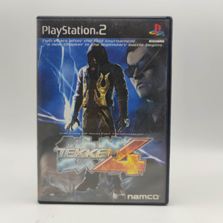 TEKKEN 4 แผ่นแท้ PlayStation 2 [PS2] แผ่นมีรอยนิดหน่อย