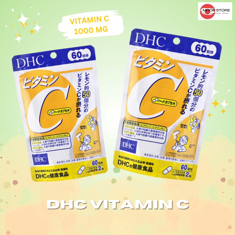 วิตามินซี DHC vitamin C ของแท้ 100% จากญี่ปุ่น 🇯🇵