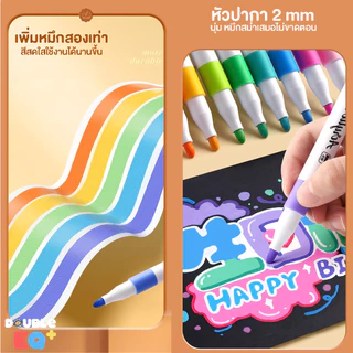 [Premium] ปากกาอะคริลิค Acrylic marker pen กันน้ำเขียนได้ทุกพื้นผิว ปากกาเขียนแก้ว/พลาสติก/ไม้/เหล็ก