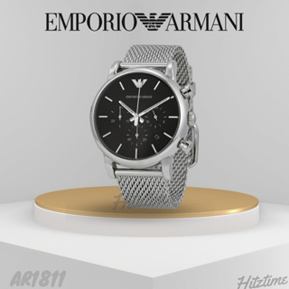 EMPORIO ARMANI รุ่นAR1811 41mm เอ็มโพริโอ อาร์มานี่ นาฬิกาผู้ชาย นาฬิกาข้อมือ ของแท้ 100%  มีพร้อมส่ง A010