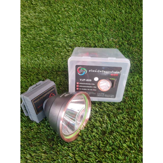 ไฟฉายคาดหัว VJP 609 400w -หลอดไฟLED 400 วัตต์ -หน้าจอกว้าง 10 ซม. -แสงพุ่งไกล 1000 เมตร