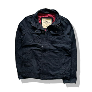 HOLLISTER Navy Blues Full Zipper Jacket รอบอก 46”