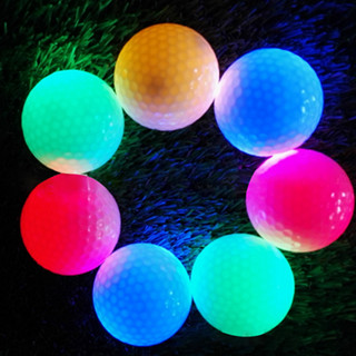 ลูกกอล์ฟกลางคืน 1 pcs (GBN001) คละสี Golf ball nightt