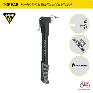 สูบลมพกพา 90 psi TOPEAK PEAK DX II 90PSI MINI PUMP