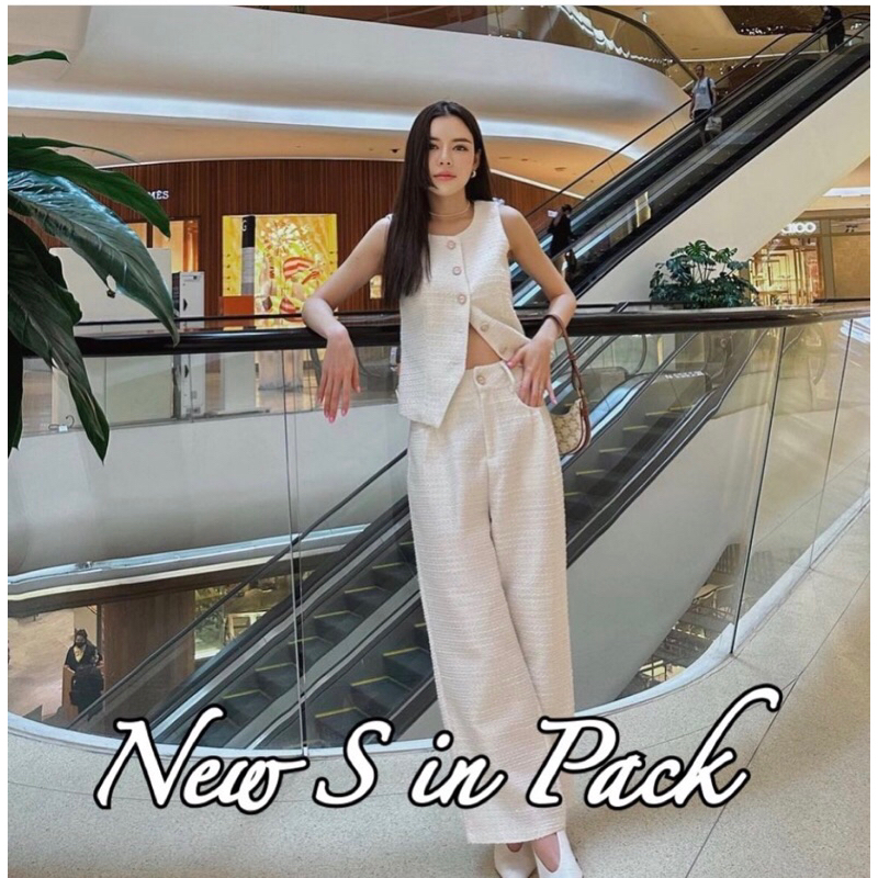 FLAT2112  VIRGIN SNOW TOP & size S🤍ของใหม่ New in Pack #flatff0487