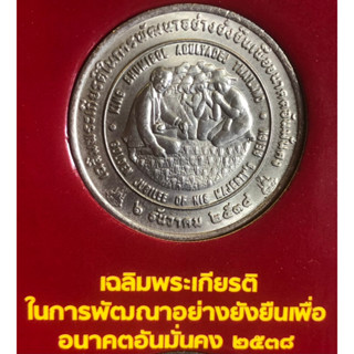เหรียญ 20 บาทนิกเกิล พ.ศ.2538 วาระที่ 12  " เหรียญแอกริโคลา "