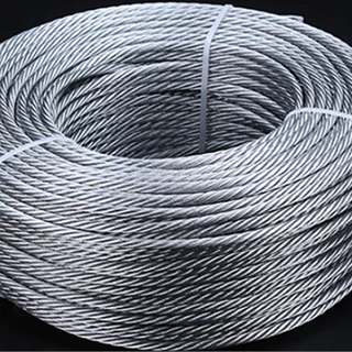 ลวดสลิงใส้เชือก ม้วนละ 200เมตร ขนาด 2,2.5,3,4,5,6 mm ส่งจากไทย